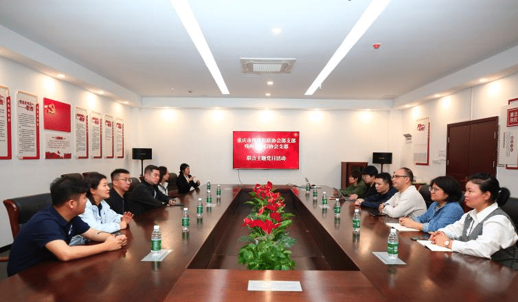 市残联组联协会部党支部和专门协会党支部联合开展主题党日活动